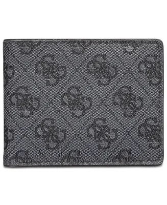Guess Men's Rfid Slimfold Wallet with Interior Coin Pocket