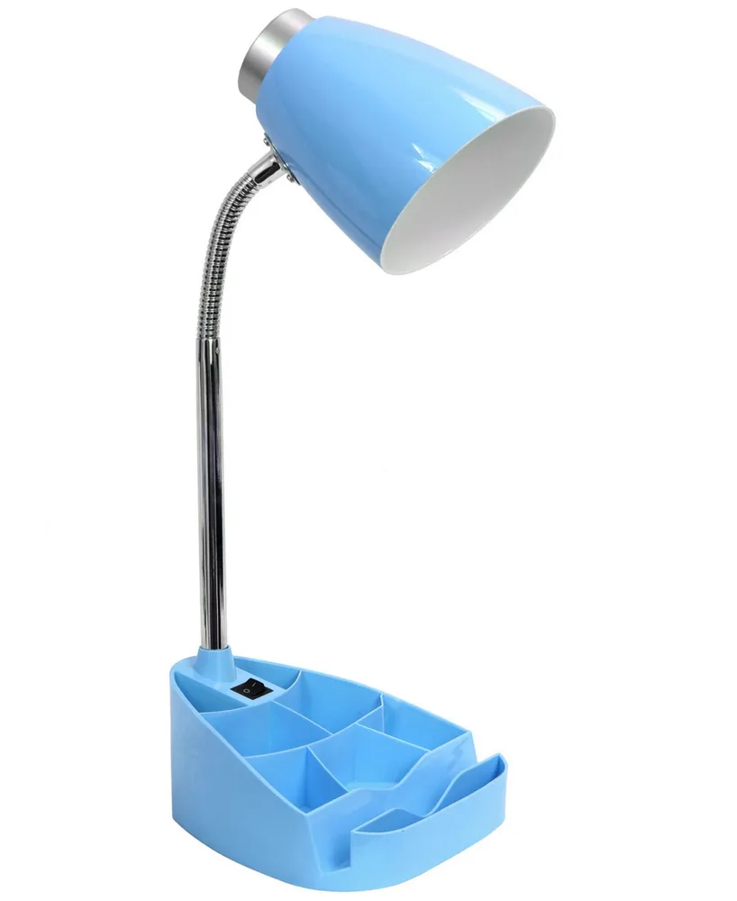 Limelight's Gooseneck Organizer Desk Lamp with iPad Tablet Stand Book Holder