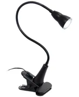 Simple Designs 1W Led Gooseneck Clip Light Desk Lamp