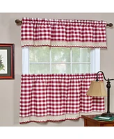 Achim Buffalo Check Window Valance, 58" x 14"