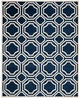 Safavieh Amherst AMT411 Navy and Ivory 11' x 16' Rectangle Area Rug