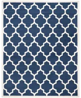 Safavieh Amherst AMT420 Navy and Beige 11' x 15' Area Rug