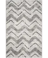 Safavieh Adirondack 121 Silver and Charcoal 3' x 5' Area Rug