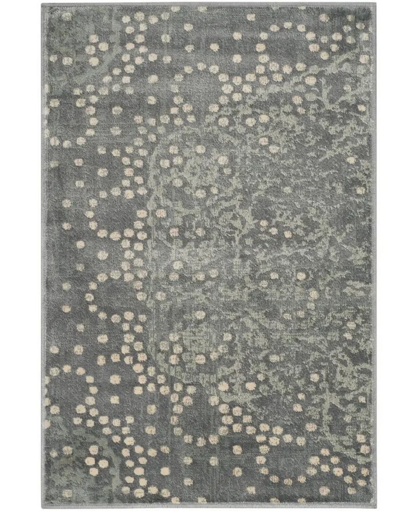 Safavieh Constellation Vintage CNV750 Gray and Multi 3'3" x 5'7" Area Rug