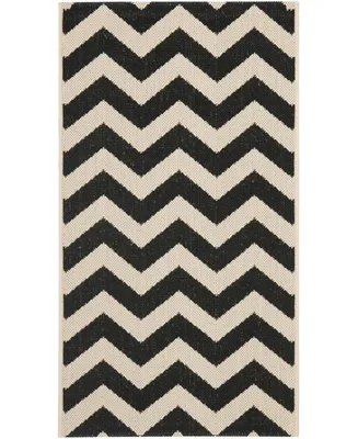 Safavieh Courtyard CY6244 and Beige 2'7" x 5' Sisal Weave Outdoor Area Rug