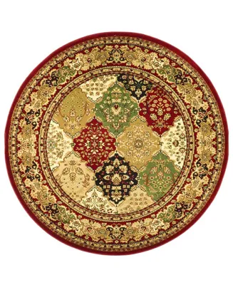 Safavieh Lyndhurst LNH221 Multi and 8' x 8' Round Area Rug