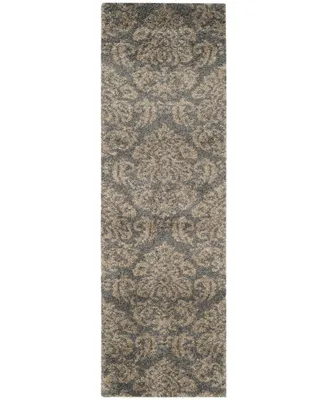 Safavieh Florida Shag SG460 2'3" x 7' Runner Area Rug