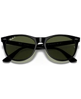 Ray-Ban Unisex Polarized Sunglasses, RB2185 Wayfarer Ii Classic