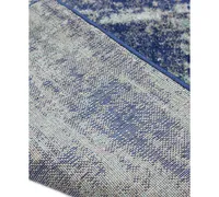 Closeout! Medley 5445A Blue 7'6" x 9'6" Area Rug