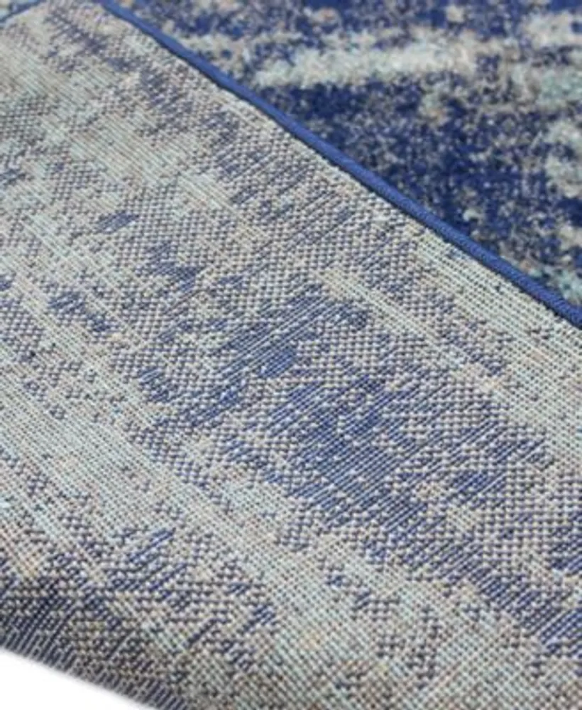 Medley 5445a Blue Area Rug