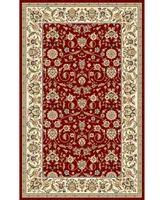 Safavieh Lyndhurst LNH312 Red and Ivory 5'3" x 7'6" Area Rug