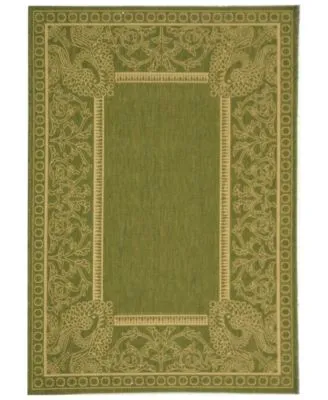 Safavieh Courtyard Cy2965 Natural Olive Outdoor Area Rug Collection