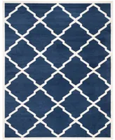 Safavieh Amherst AMT421 Navy and Beige 9' x 12' Area Rug