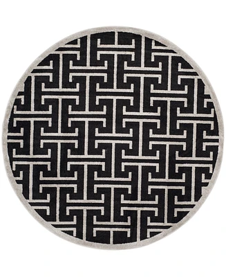 Safavieh Amherst AMT404 Anthracite and Light Gray 7' x 7' Round Area Rug