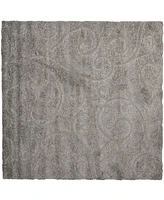 Safavieh Florida Shag SG455 4' x 4' Square Area Rug