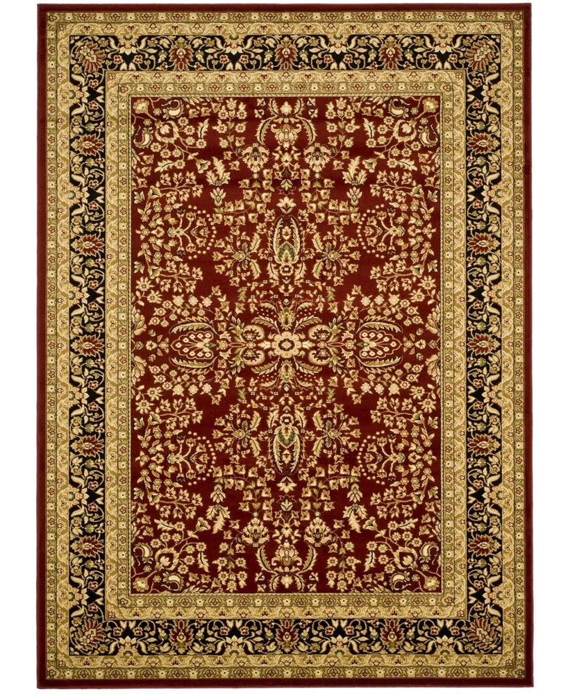 Safavieh Lyndhurst LNH214 Red and Black 11' x 15' Area Rug