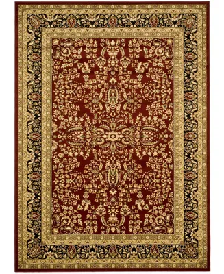 Safavieh Lyndhurst LNH214 Red and Black 11' x 15' Area Rug