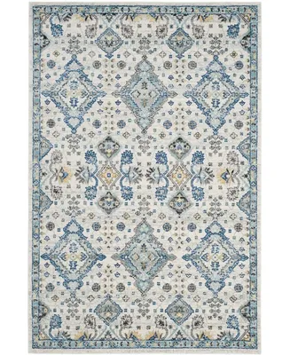 Safavieh Evoke EVK224 Ivory and Light Blue 10' x 14' Area Rug