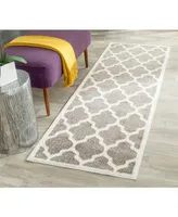 Safavieh Amherst AMT420 Dark Grey and Beige 2'3" x 21' Runner Area Rug