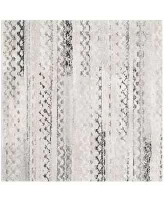 Safavieh Retro RET2136 Cream and Gray 4' x 4' Square Area Rug