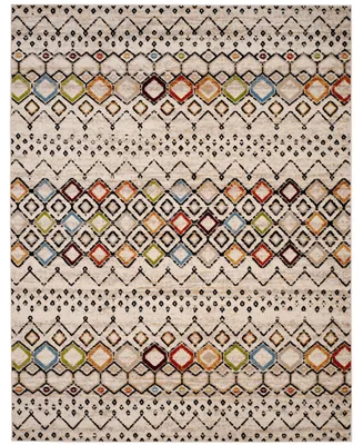 Safavieh Amsterdam Ivory and Multi 12' x 18' Outdoor Area Rug