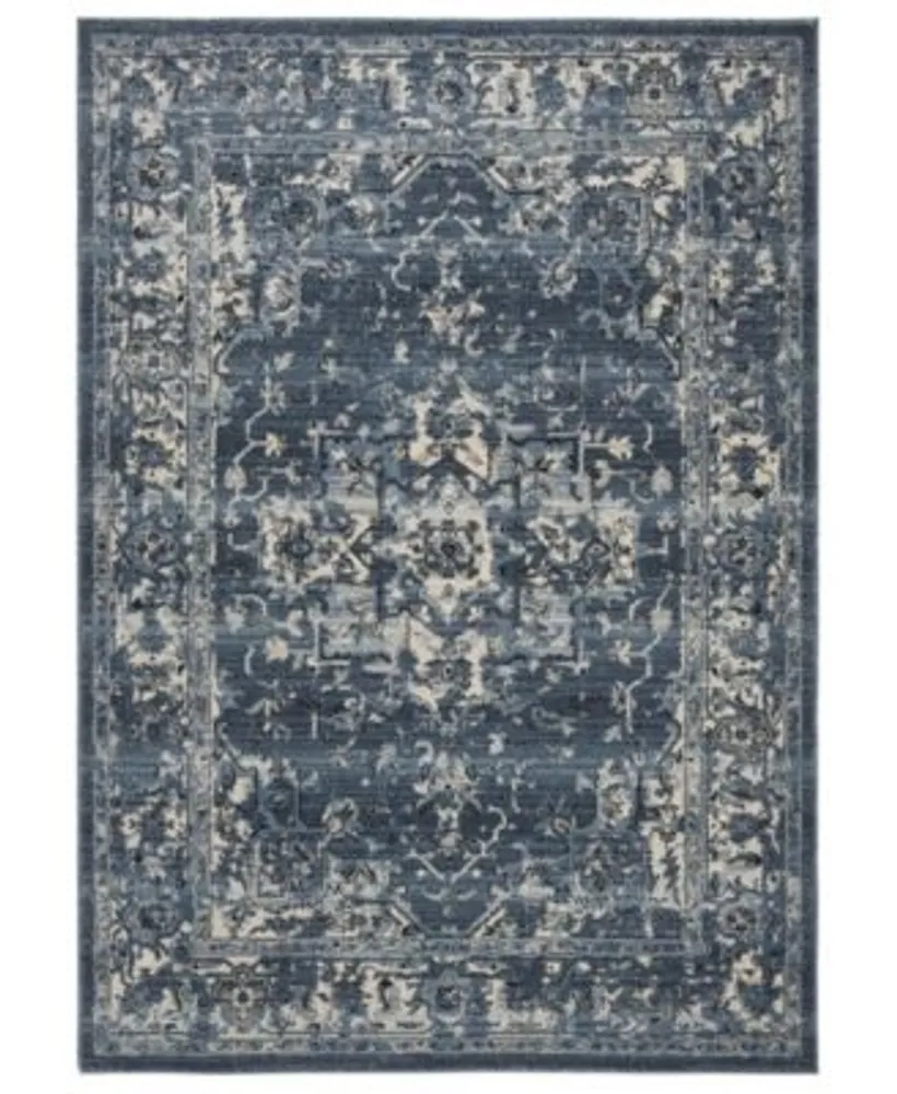 Safavieh Charleston Chl411 Navy Creme Area Rug Collection