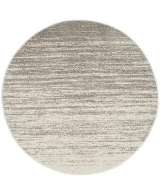 Safavieh Adirondack 113 Light Gray and Gray 9' x 9' Round Area Rug