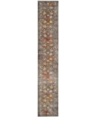 Safavieh Vintage Persian VTP410 Brown and Multi 2'2" x 8' Runner Area Rug