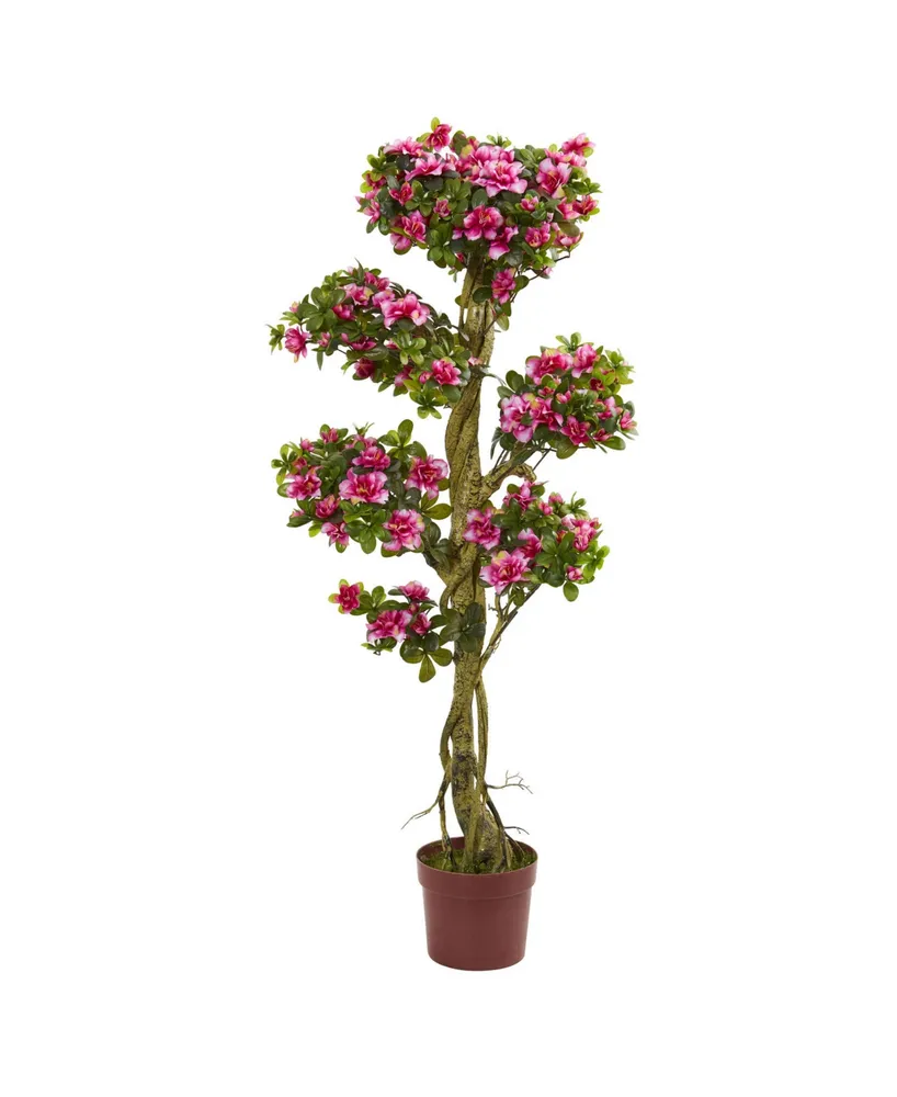 Nearly Natural 5' Azalea Artificial Tree