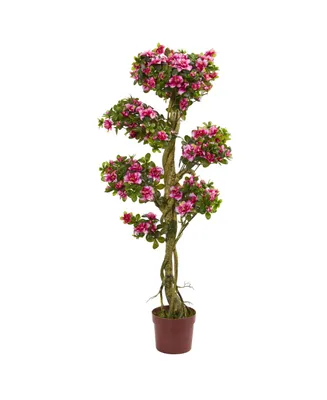 Nearly Natural 5' Azalea Artificial Tree