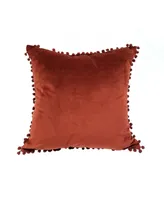 Universal Home Fashions Pompom 18" Decorative Throw Pillow