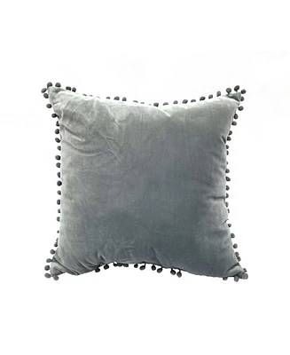 Universal Home Fashions Pompom Decorative Pillow, 18" x