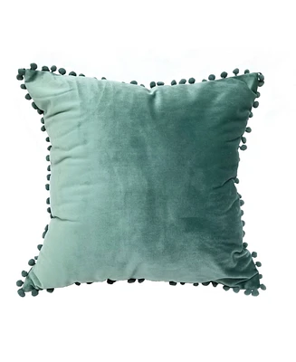 Universal Home Fashions Pompom Decorative Pillow, 18" x
