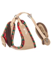 Pet Life Luxe 'Dapperbone' 2-in-1 Dog Harness Leash with Fashion Bowtie