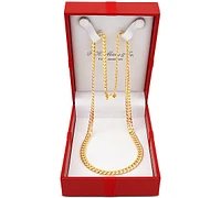 Italian Gold Miami Cuban Link 22" Chain Necklace (6mm) 10k