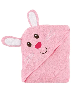 Luvable Friends Animal Face Hooded Towel