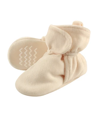 Hudson Baby Boys Cozy Velour Booties