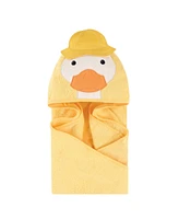 Little Treasure Baby Unisex Cotton Animal Face Hooded Towel