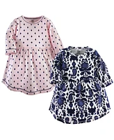 Yoga Sprout Cotton Dress, 2-Pack, 0Months-5T