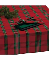 Holiday Plaid Tablecloth 60" x 120"