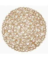 Woven Paper Round Placemat
