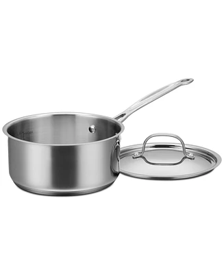 Cuisinart Chef's Classic Stainless Steel 2-Qt. Pour Saucepan with Lid
