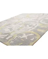 Bb Rugs Elements Elm 226 Ivory Gold Area Rug