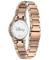 Disney by Citizen Mickey Mouse Diamond-Accent Rose Gold-Tone Bracelet Watch 29.5mm - Rose Gold