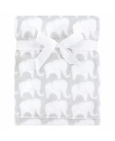 Hudson Baby Silky Plush Blanket, One