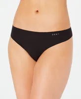 Dkny Litewear Cut Anywear Logo Thong Underwear DK5026