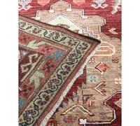 Bb Rugs Pak Tribal 594707 Rust 8'1" x 9'4" Area Rug