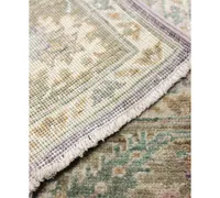 Bb Rugs Mansehra 609025 Mauve 2'8" x 10'10" Runner Area Rug