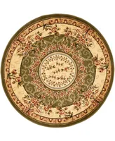 Safavieh Lyndhurst LNH328 and Ivory 8' x 8' Round Area Rug