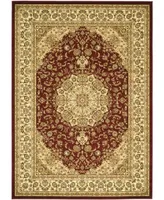 Safavieh Lyndhurst LNH222 Red and Ivory 8' x 11' Area Rug